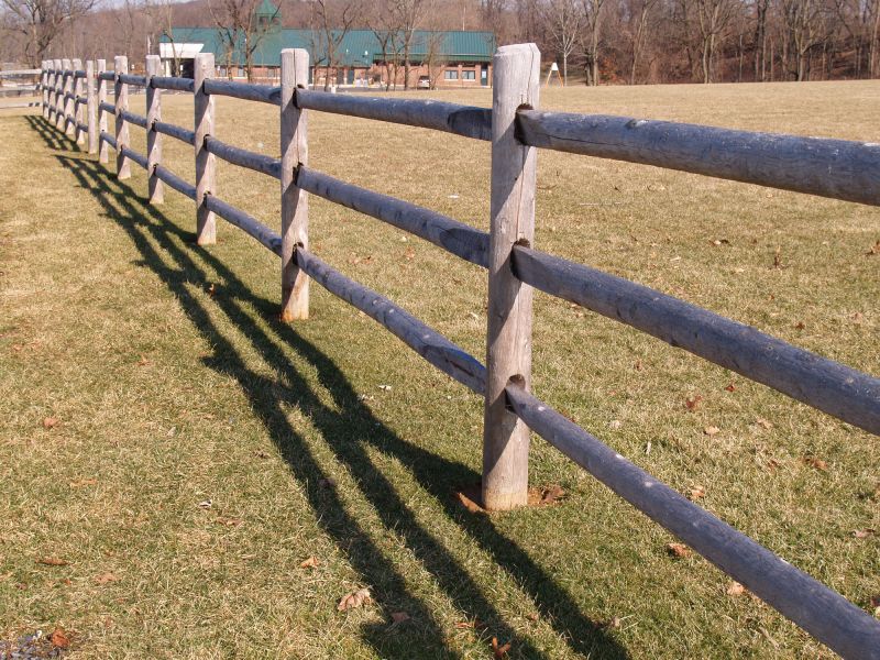 Fence Construction in Spring